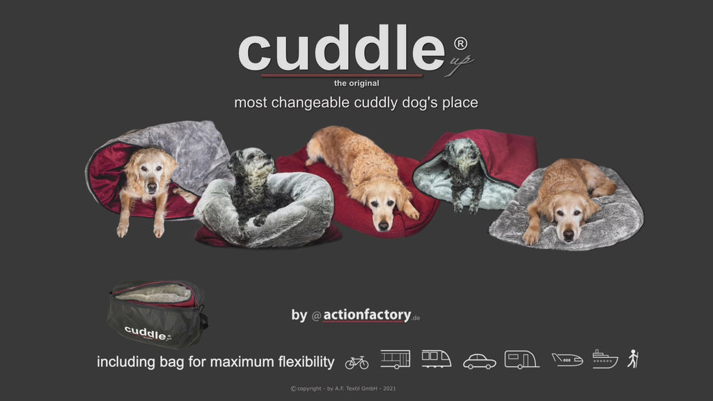 Cuddle up® - Gemütliches Kuschelnest, Hundebett, Hundedecke