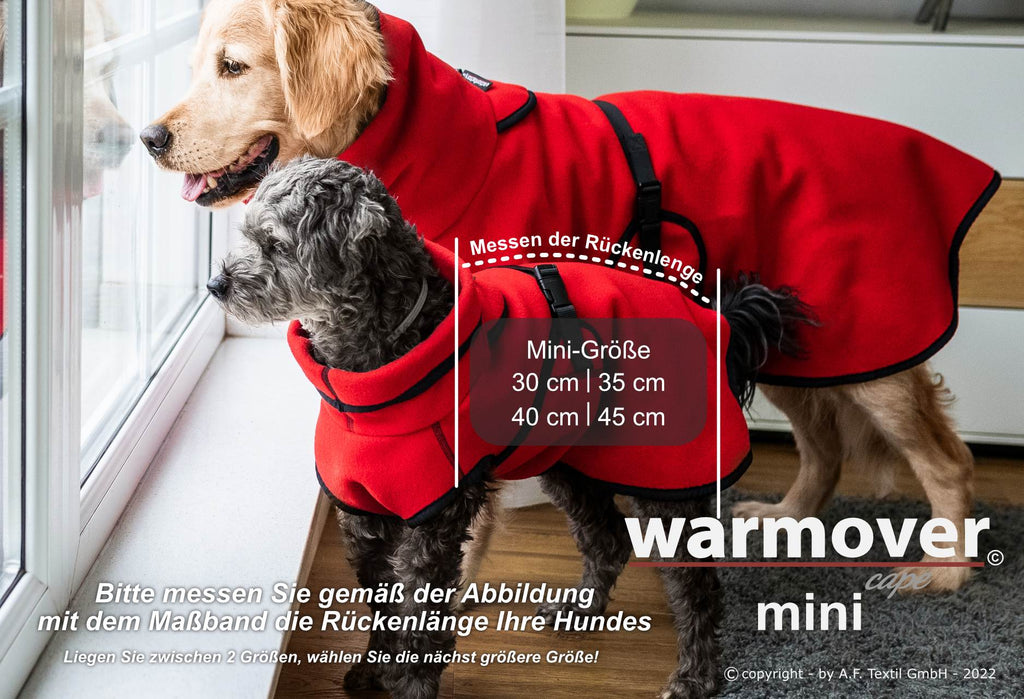 Hundemantel - WARMOVER Fleece