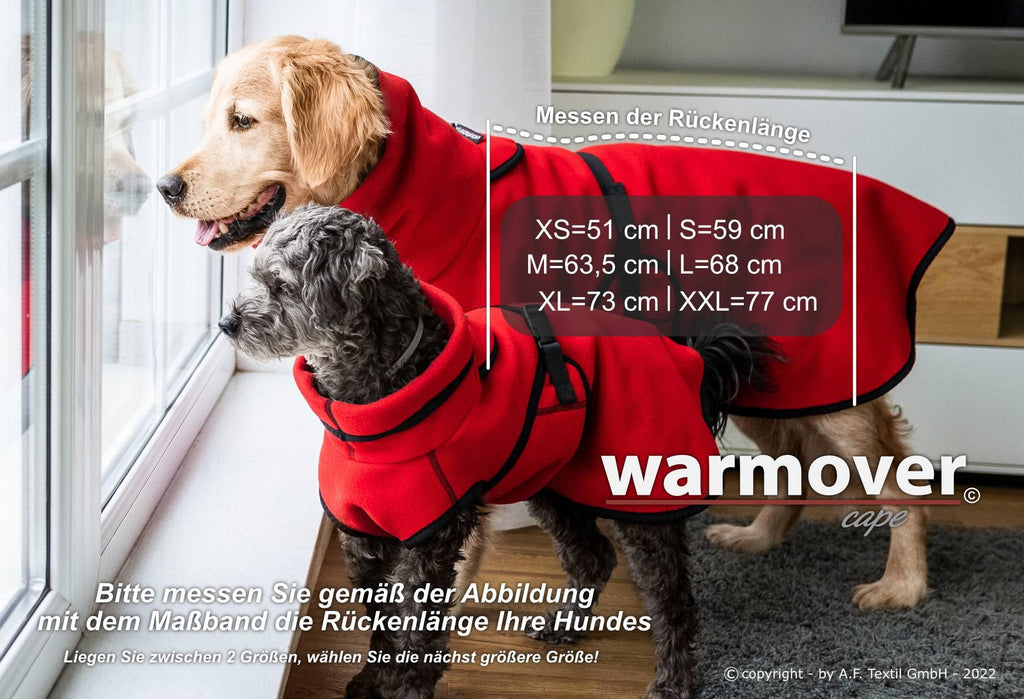 Hundemantel - WARMOVER Fleece
