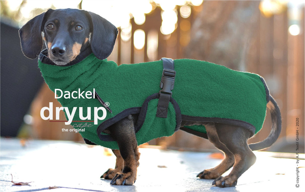 Hundebademantel für Dackel und kleine HundeHundebademantel für Dackel und kleine Hunde