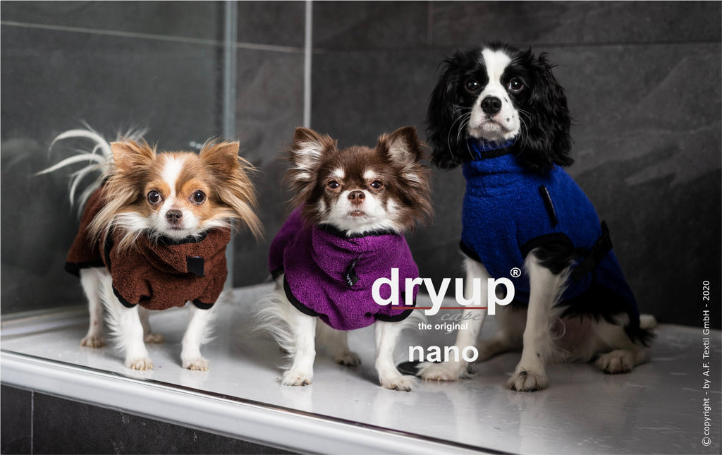Hundebademantel für kleine Hunde