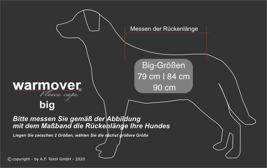 Hundemantel - WARMOVER Fleece