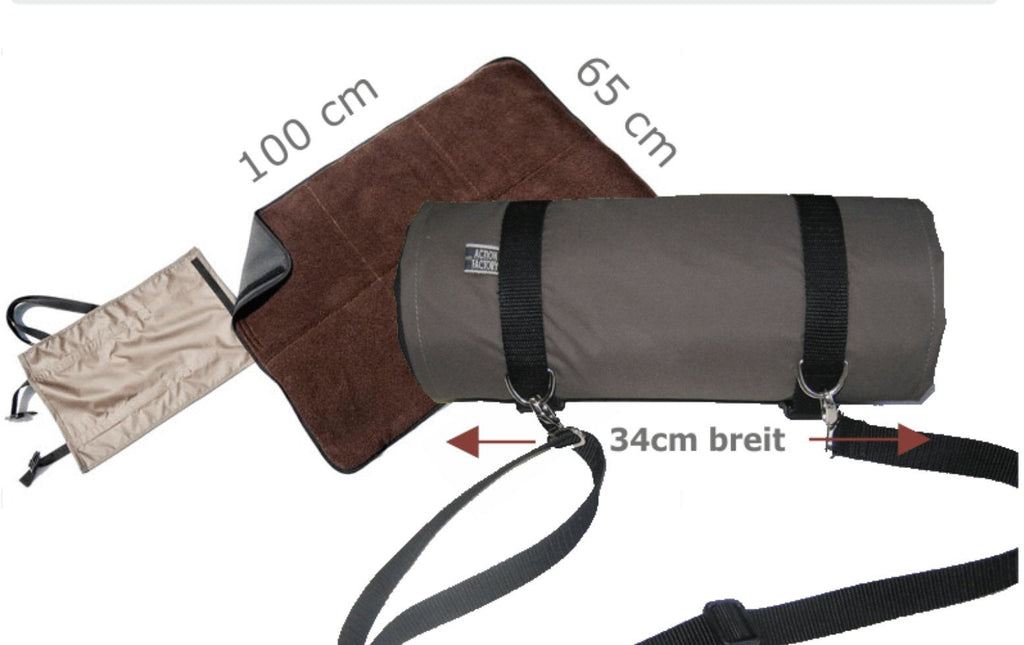Hundedecke mit Neopren Unterseite und Fleece
