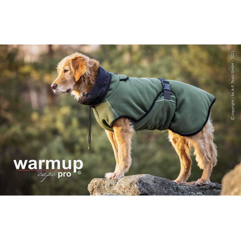 Hundemantel - WARMUP CAPE PRO