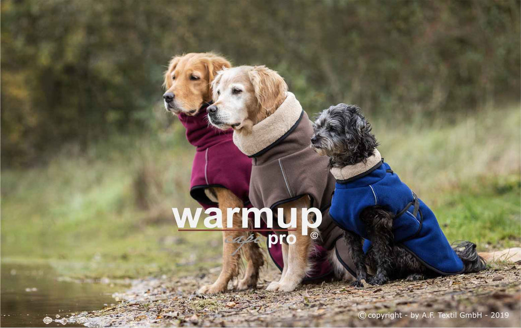 Hundemantel - WARMUP© CAPE PRO - Mocca