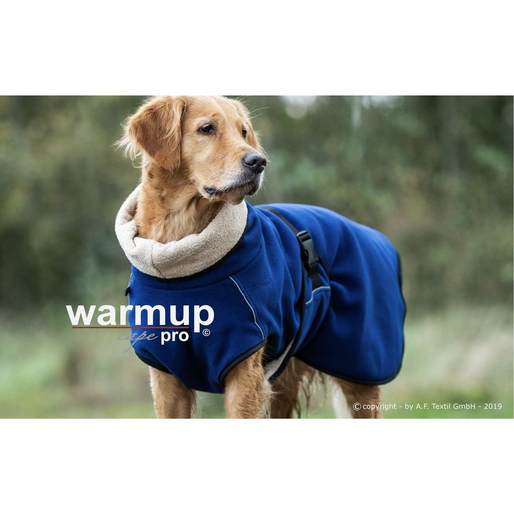 Hundemantel - WARMUP© CAPE PRO - Dark Blue