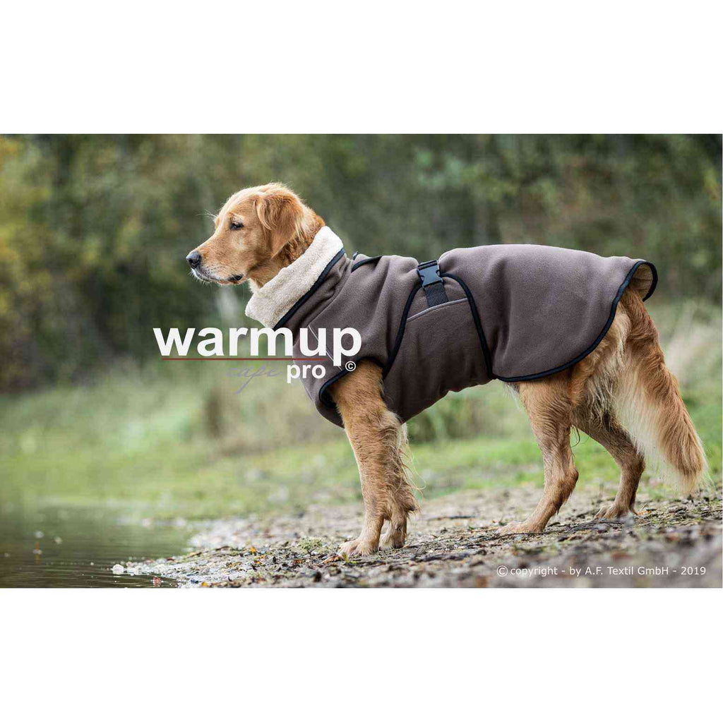 Hundemantel - WARMUP© CAPE PRO - Mocca