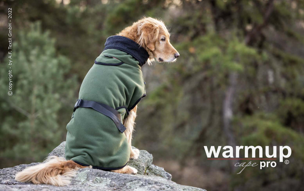 Hundemantel - WARMUP CAPE PRO