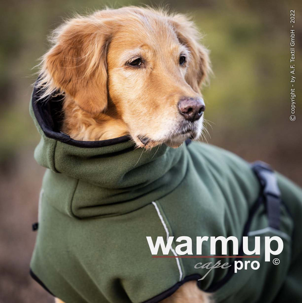 Hundemantel - WARMUP CAPE PRO